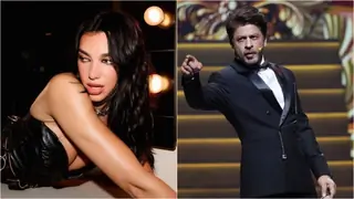 Dua Lipa X Shah Rukh Khan fans have a meltdown seeing her perform on Yahaan Wahaan mashup; Suhana reacts Thumbnail
