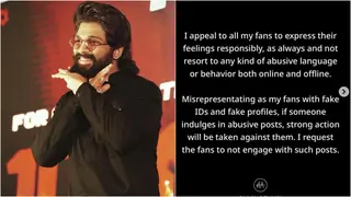 Pushpa 2 star Allu Arjun urges fans to behave responsibly on social media after CM Revanth Reddy slams him Thumbnail