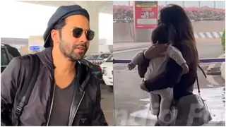 Fans Lash Out At Paparazzi for Revealing Varun Dhawan's Daughter's Face Without Permission thumbnail