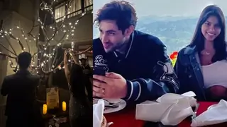 Suhana Khan- Agastya Nanda's New Year pictures with a spark of romance sends internet into frenzy