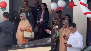 Jaya Bachchan’s Angry Airport Reaction Grabs Eyeballs as She Returns with Amitabh Bachchan - Watch Video Thumbnail