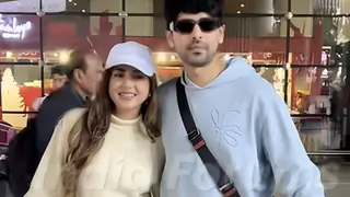 Newlyweds Armaan Malik and Aashna Shroff steal hearts with their first appearance post wedding Thumbnail