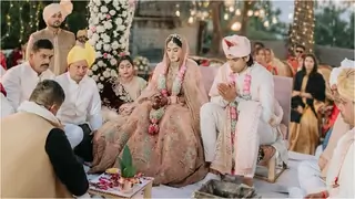 Neeraj Chopra marries Himani in a low-key ceremony; netizens congratulate the Olympic champ Thumbnail