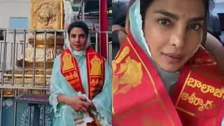 Ahead of SSMB29, Priyanka Chopra seeks blessings from Balaji Temple at Chilkur Thumbnail