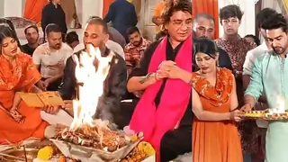 YRKKH completes 16 years; Rajan Shahi, Samridhii Shukla, Rohit Purohit & others perform pooja on sets  Thumbnail