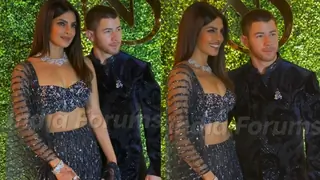Priyanka Chopra and Nick Jonas Twin in Elegant Traditional Attire at Siddharth Chopra’s Sangeet Thumbnail