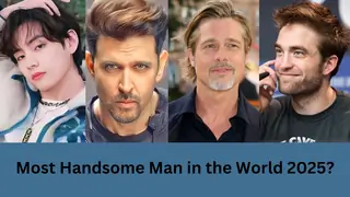 BTS' V, Hrithik Roshan or Brad Pitt- Who is topping the 'Most Handsome Man in the World 2025' list? Thumbnail