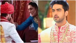 Yeh Rishta Kya Kehlata Hai: Kajal pulls off Abhir’s nose; wedding rituals kicks off Thumbnail