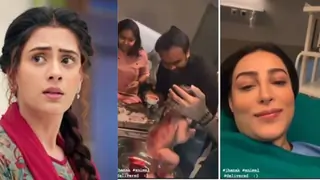 Hiba Nawab reacts on VIRAL VIDEO of using COLOR on new born in Jhanak Thumbnail