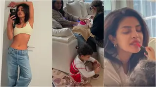Priyanka Chopra New York moments include Malti Marie showing off her love for makeup - PICS