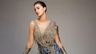Ananya Panday opens Lakme Fashion week with Anamika Khanna: Breaking down her Metallic striking look