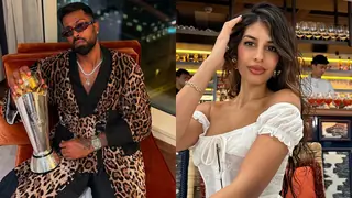 Hardik Pandya's rumoured new flame Jasmin Walia joins WAGs of Mumbai Indians; rocks black bodycon dress - VIEW