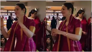 Tamannaah Bhatia Celebrates Navratri With Energetic Dance Despite Recent Breakup