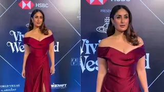 Kareena Kapoor Turns Heads in a Bold Red Look at Vivienne Westwood Show in Mumbai