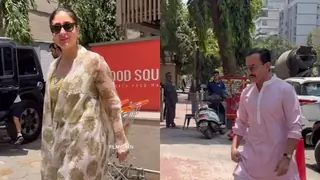 Kareena Kapoor and Saif Ali Khan Step Out in Style for Lunch Date with Kids, Request Privacy from Paparazzi