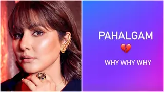 Hina Khan expresses shock on Pahalgam Attack; asks, 'Why, why, why?'
