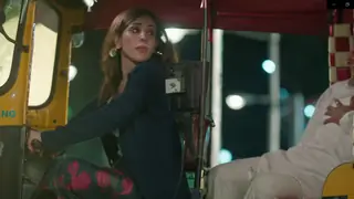 Simaran Kaur drives an auto-rickshaw onscreen for a pivotal scene in Jamai No. 1