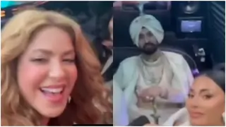 MET Gala 2025: Shakira GREETS India while hanging out with Diljit Dosanjh in a vanity van 