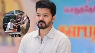 Thalapathy Vijay's security POINTS GUN at elderly fan who tried reaching actor for selfie (VIDEO)