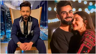 Rahul Vaidya kisses Anushka Sharma in a viral video amid Virat Kohli blocking drama; WATCH