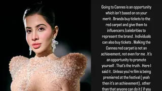 "Anyone can walk the Cannes red carpet, if you have the money" - Uorfi drops TRUTH BOMBS about Cannes 