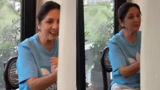Neena Gupta’s WILD lullaby moment with granddaughter goes VIRAL