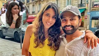 Rohit Sharma’s Big Moment at Wankhede Stadium Leaves Wife Ritika Sajdeh Teary-Eyed