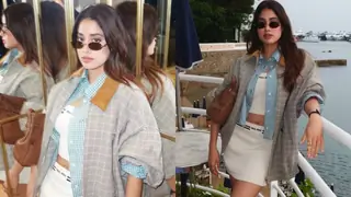 Janhvi Kapoor serves looks & legacy: Cannes gets its first ‘Bolly girl’ in Miu Miu  Thumbnail