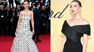 Cannes 2025: Amy Jackson captivates in a sweeping polka dot gown with effortless charm