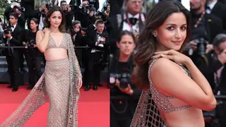 Alia Bhatt’s crystal custom Gucci saree is the grand finale look Cannes 2025 deserved