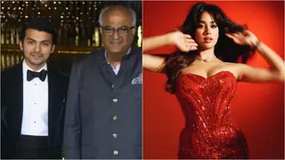 Janhvi Kapoor's BF Shikhar Pahariya and dad Boney Kapoor's bonding shows coolest sasur-damaad jodi in making