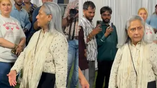Jaya Bachchan at it again! snaps at paparazzi & calls them 'gande log'