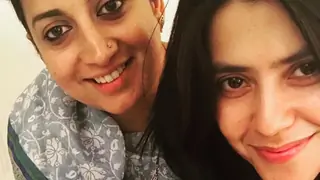 Smriti Irani recalls Siddhivinayak visit with Ektaa Kapoor, pens warm birthday wish: 'When I was chasing..'