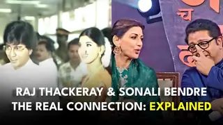 What's the real connection between Sonali Bendre & Raj Thackeray? What sparked the 'crush' rumor? Explained