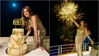 Shilpa Shetty Kundra's 50th birthday party made us believe that Diwali came earlier in 2025