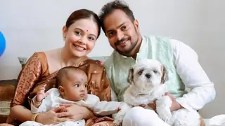 Devoleena Bhattacharjee celebrates son’s Annaprashan with close friends and family