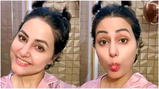 Hina Khan flaunts her adorable pigtails as her hair grows after 18-months: 'I have missed those hair flips..'