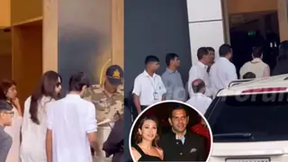 Sunjay Kapur's last rites: Karisma Kapoor leaves for Delhi along with kids; Kareena & Saif follow 