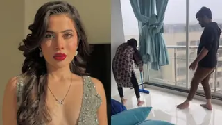Uorfi Javed says Mumbai rains have turned her room into a 'swimming pool': 'Slept on chair in last to last..'