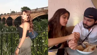 Janhvi Kapoor eats from Shikhar Pahariya’s plate, internet swoons over their adorable London moment