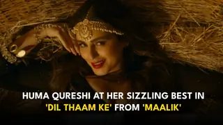Huma Qureshi sizzles like never before in the song, 'Dil Thaam Ke' from 'Maalik'