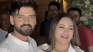 Inside Sonakshi Sinha and Zaheer Iqbal's romantic first anniversary celebration