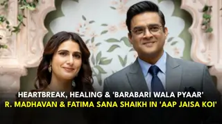 R. Madhavan finds love at 42 in Fatima Sana Shaikh, who is 32 in 'Aap Jaisa Koi' trailer