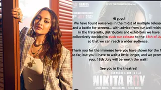 Sonakshi Sinha-led 'Nikita Roy' gets postponed