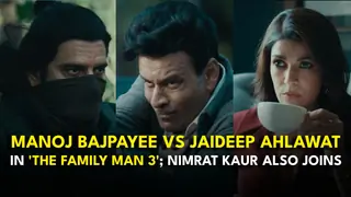 'The Family Man S3': It's Manoj Bajpayee vs Jaideep Ahlawat; Nimrat Kaur also joins: Watch