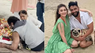 Parag Tyagi kisses Shefali Jariwala one last time before her cremation; Rashami, Mahira, Arti break down