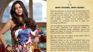 Ekta Kapoor reflects on Kyunki Saas Bhi Kabhi Bahu Thi’s return with a bold new vision