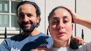 Kareena Kapoor flirts with Saif Ali Khan by sharing a pic of him; asks 'Why so hot?'