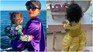 Priyanka Chopra’s daughter Malti Marie steals the show in a yellow outfit proving she is a born diva