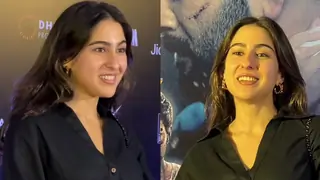Sara Ali Khan's heel mishap turns into viral moment at SarZameen’s Premiere; Watch how she handled 